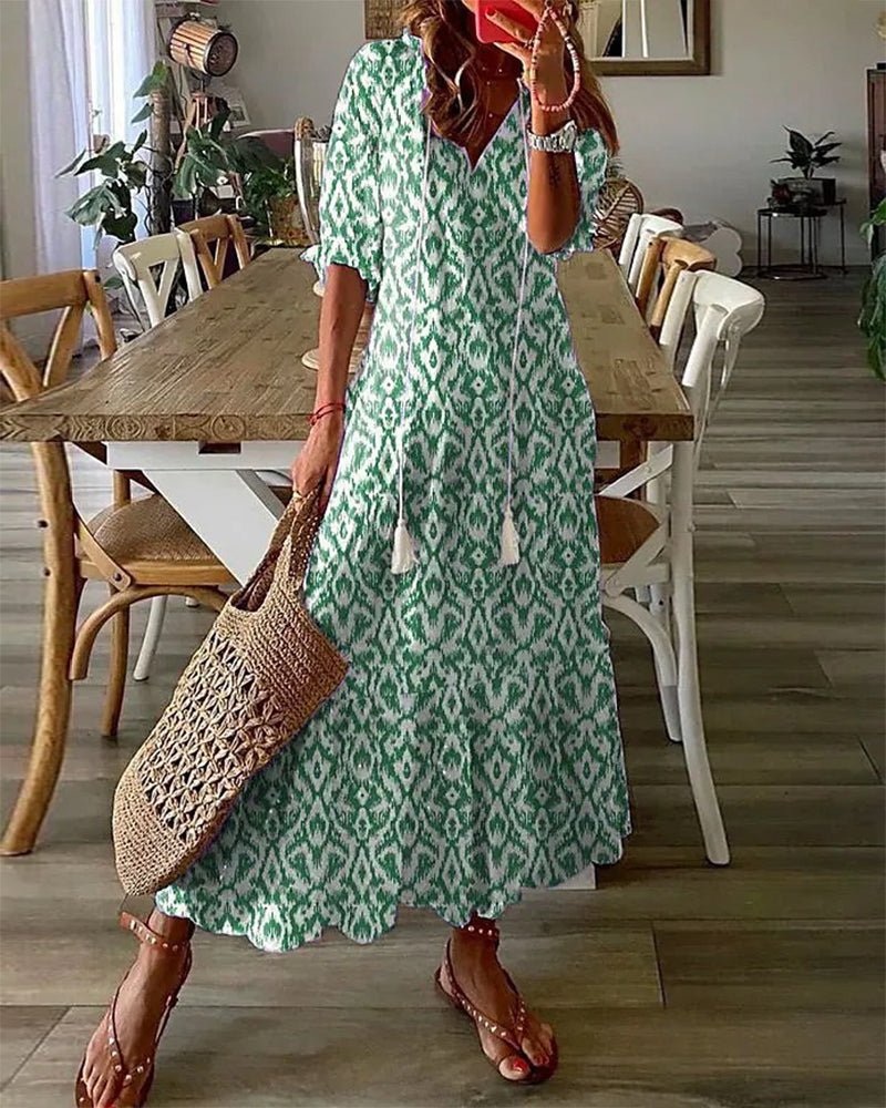 ROUSSEL PARIS | ROBE MIDI BOHO POUR FEMMES