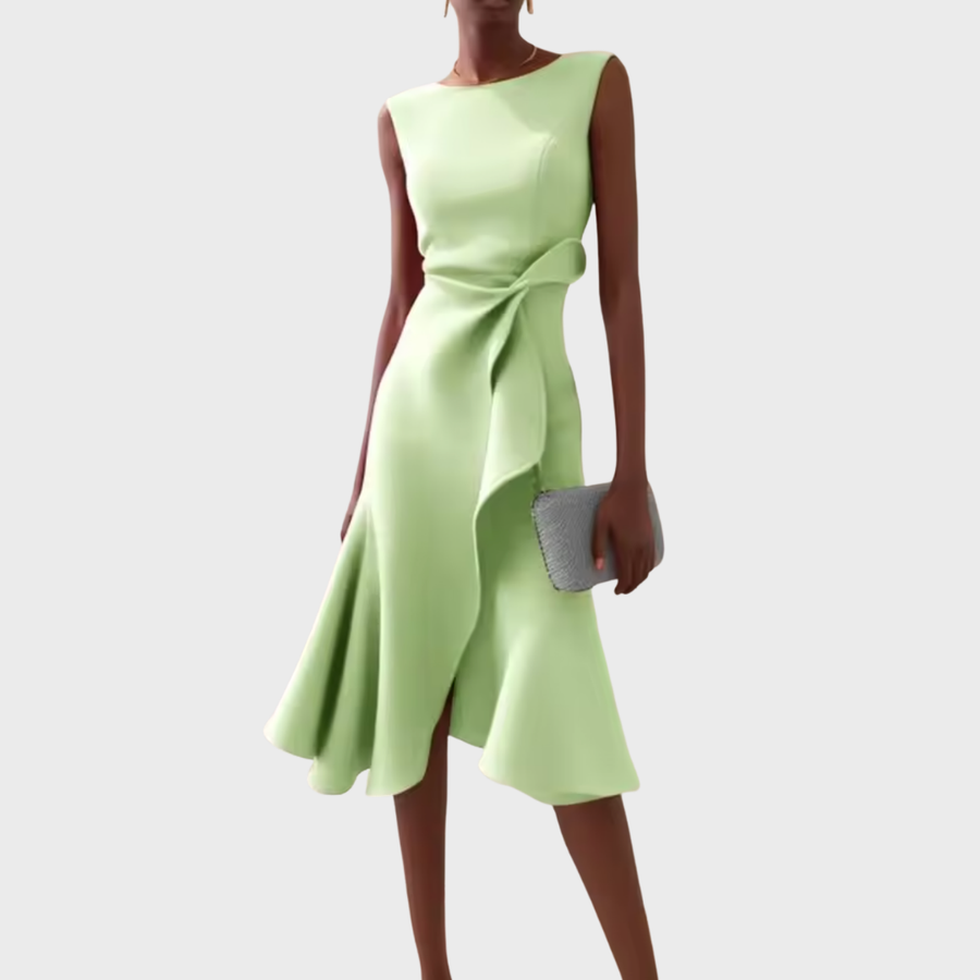 ROUSSEL PARIS | Robe Midi Asymétrique Drapée
