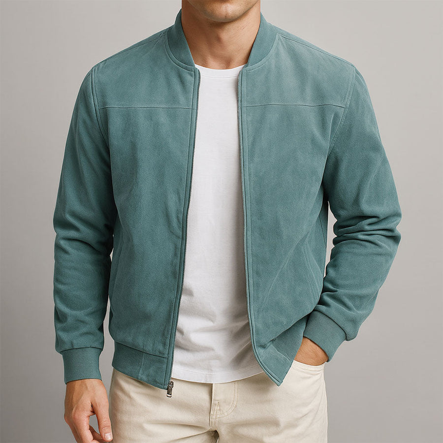 ROUSSEL PARIS | Veste en daim façonnée à la main