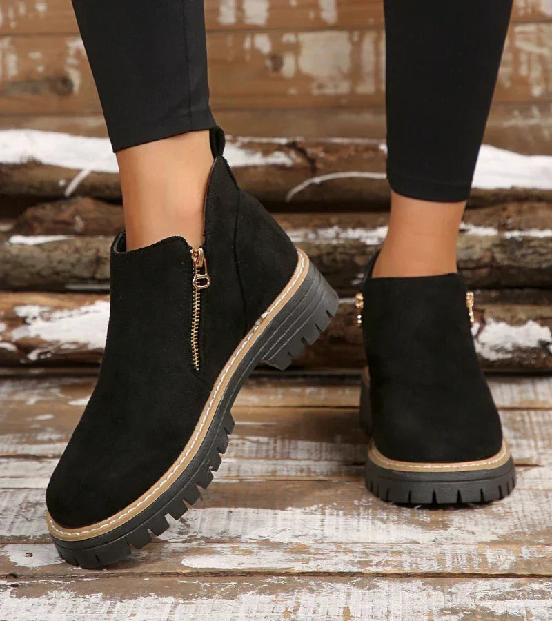 ROUSSEL PARIS | Bottines Femme à Semelle Compensée Légère