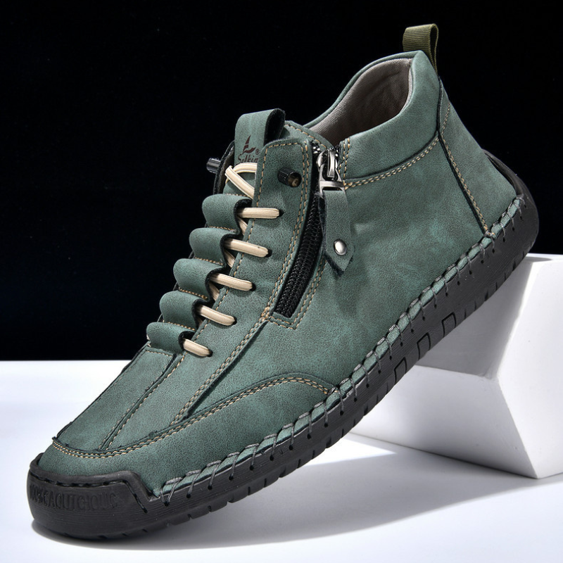 ROUSSEL PARIS | CHAUSSURES EN NABUK AVEC ZIP POUR HOMME