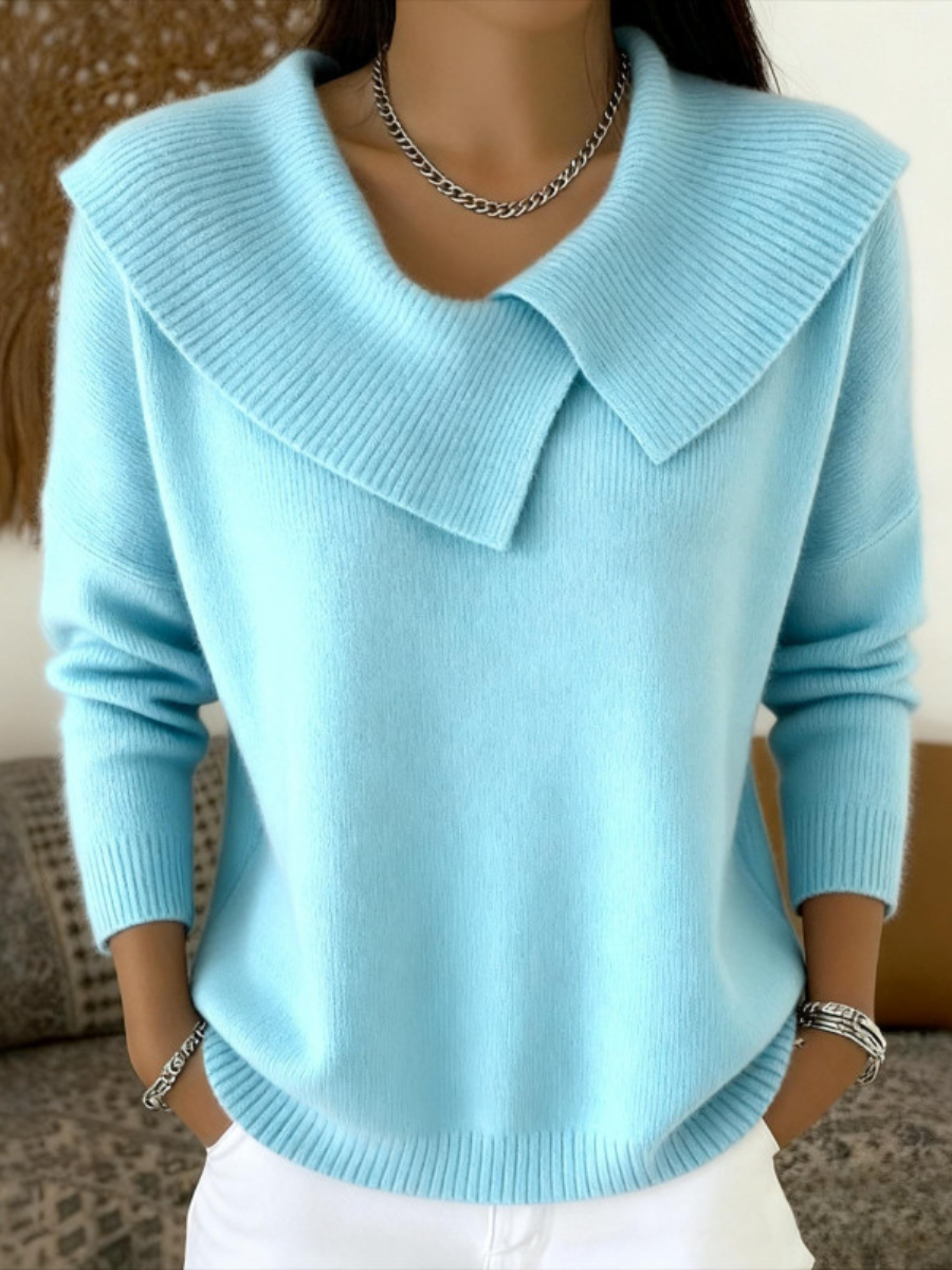 ROUSSEL PARIS | PULL COL CLASSIQUE POUR FEMME