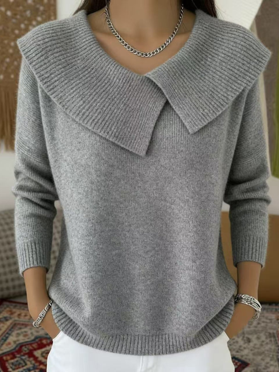 ROUSSEL PARIS | PULL COL CLASSIQUE POUR FEMME