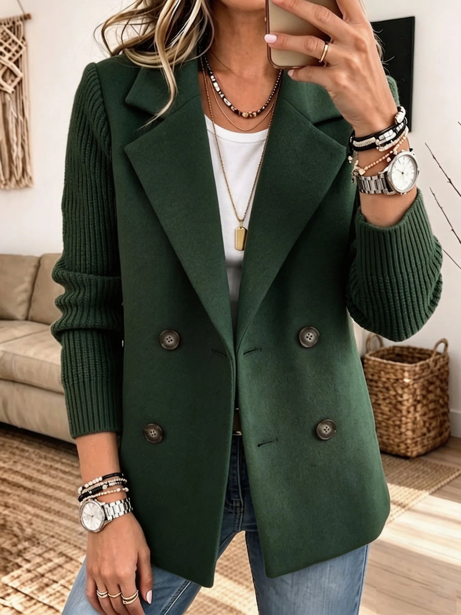 ROUSSEL PARIS | Blazer Élégant à Manches en Maille