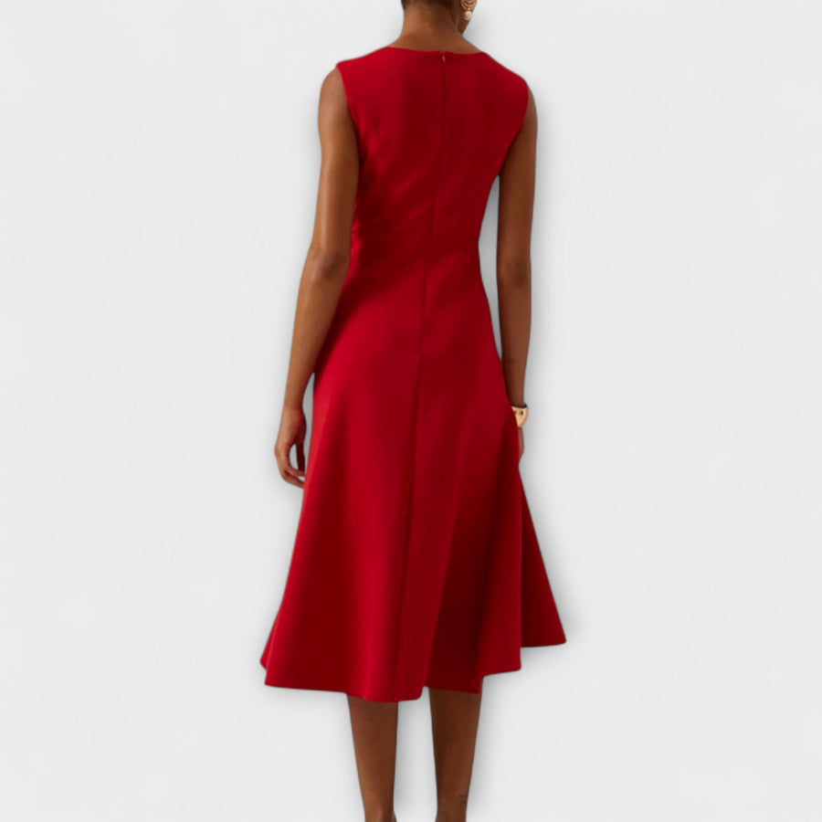 ROUSSEL PARIS | Robe Midi Asymétrique Drapée