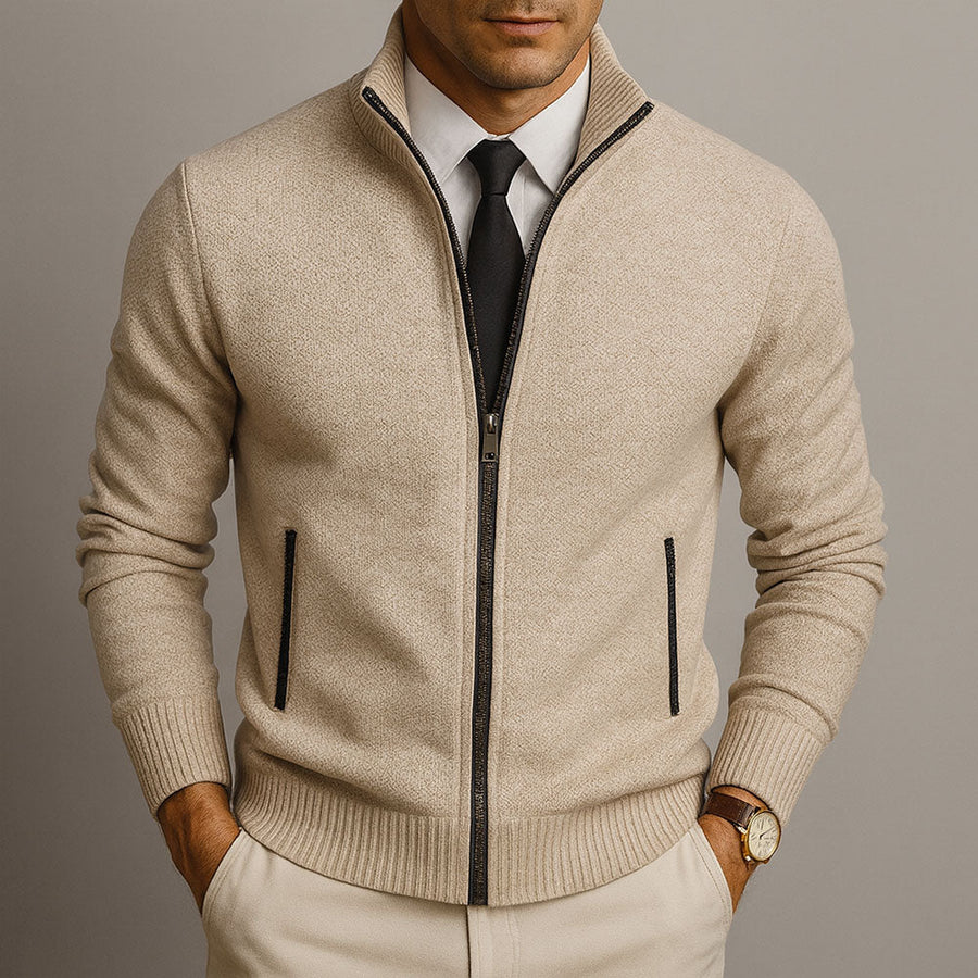 ROUSSEL PARIS | CARDIGAN EN LAINE SUR MESURE