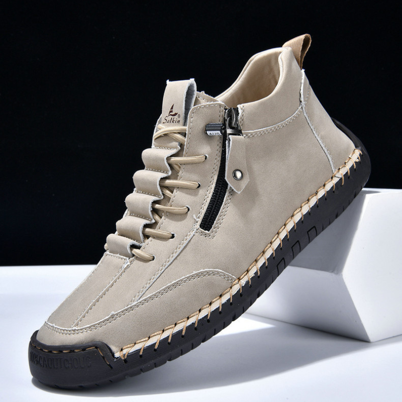 ROUSSEL PARIS | CHAUSSURES EN NABUK AVEC ZIP POUR HOMME