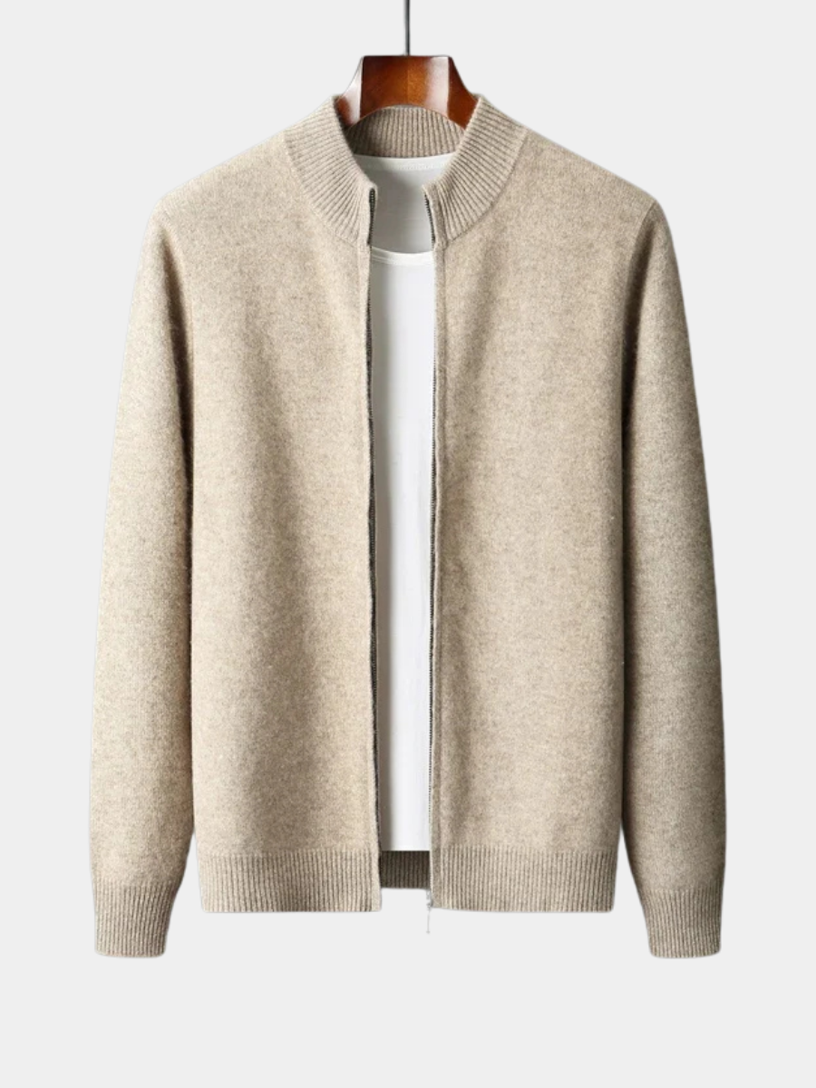ROUSSEL PARIS | GILET DE LUXE EN LAINE DE CACHEMIRE PREMIUM