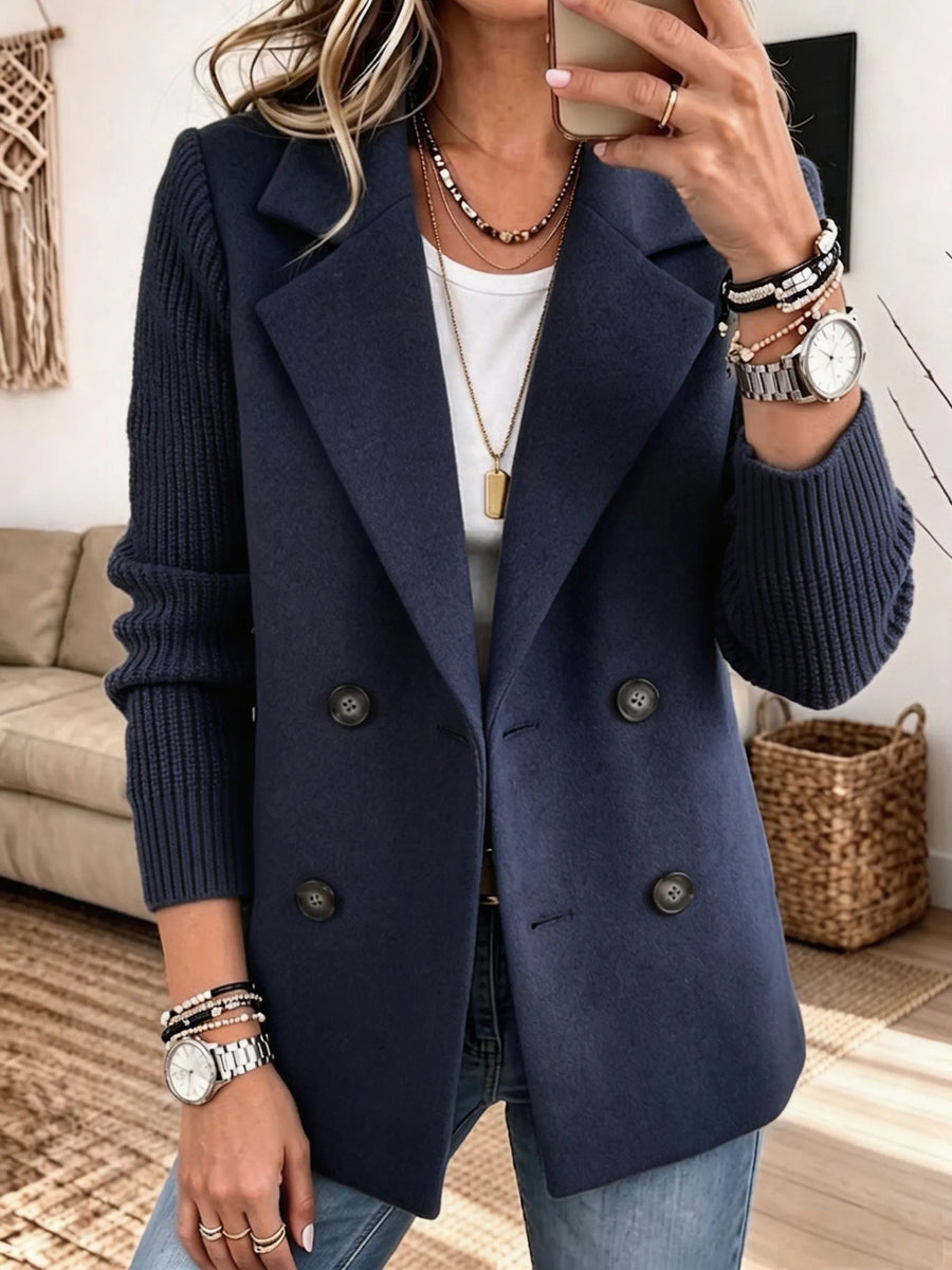 ROUSSEL PARIS | Blazer Élégant à Manches en Maille