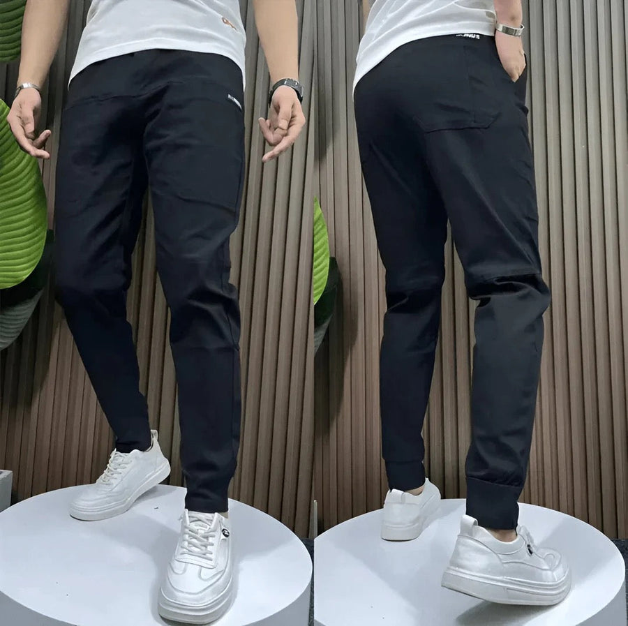 ROUSSEL PARIS | PANTALON CARGO ÉLASTIQUE POUR HOMME PREMIUM