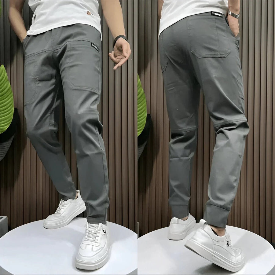 ROUSSEL PARIS | PANTALON CARGO ÉLASTIQUE POUR HOMME PREMIUM