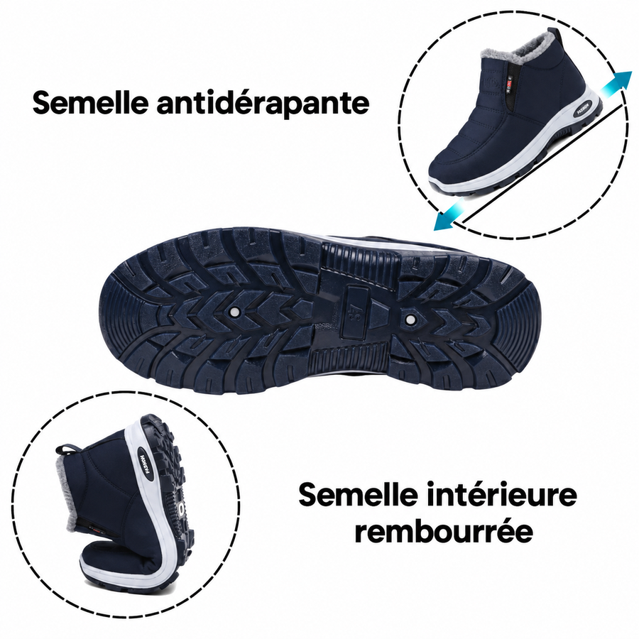 ROUSSEL PARIS | Bottines Chaudes, Confortables et Faciles à Enfiler