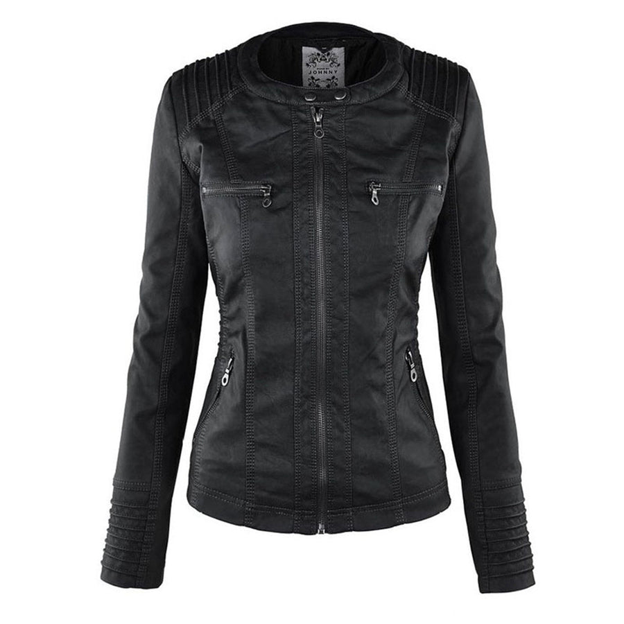 ROUSSEL PARIS | Veste en Cuir Robuste et Élégante