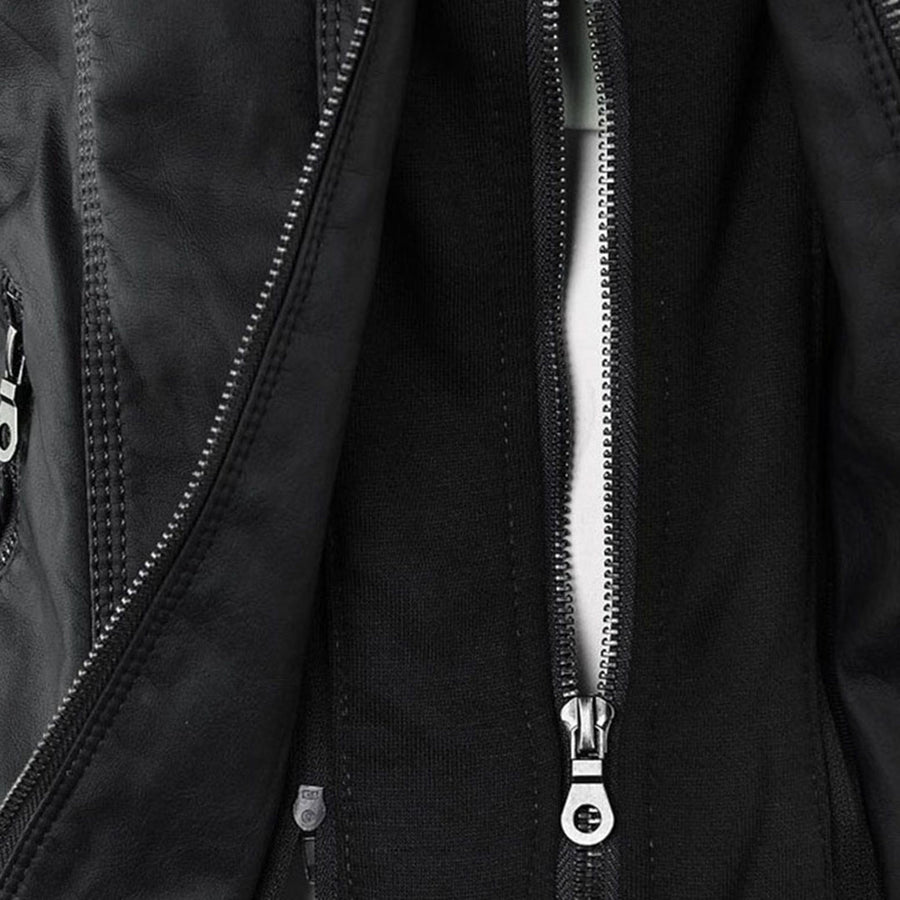 ROUSSEL PARIS | Veste en Cuir Robuste et Élégante