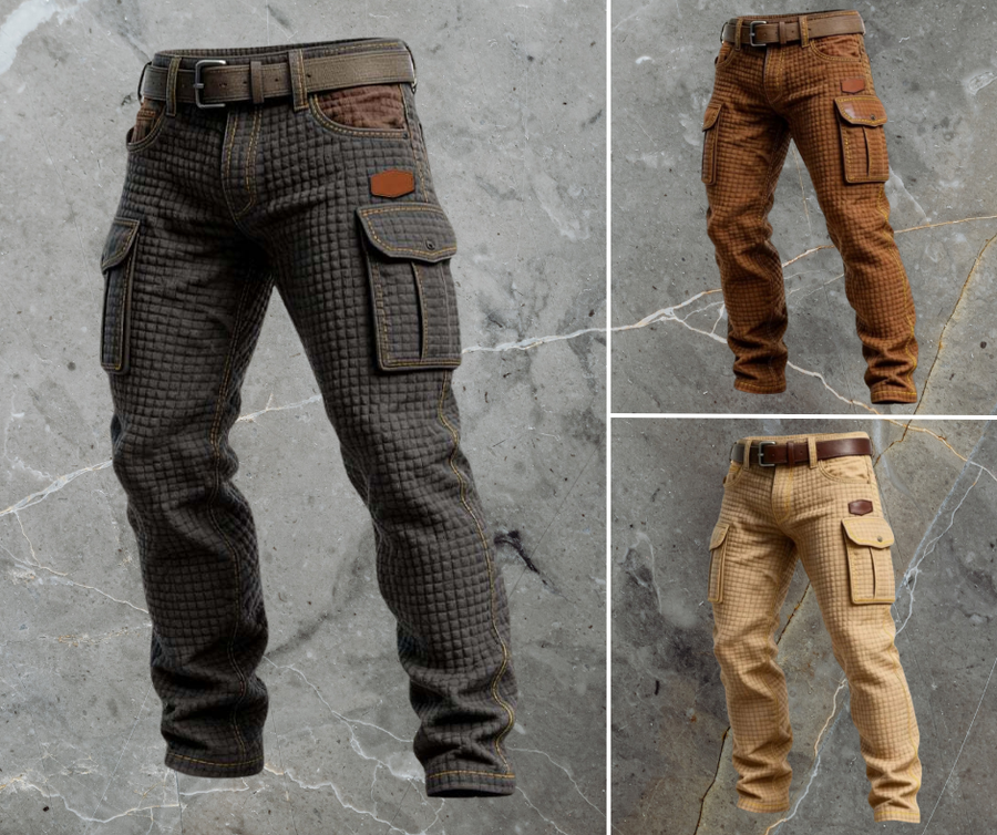 ROUSSEL PARIS | PANTALON CARGO RENFORCÉ POUR HOMME
