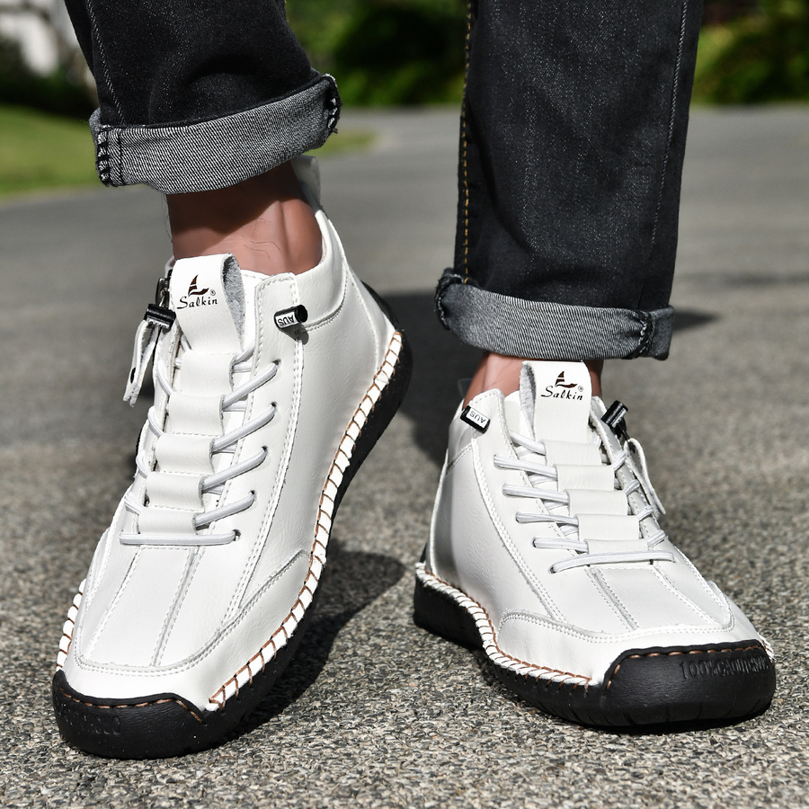 ROUSSEL PARIS | CHAUSSURES EN NABUK AVEC ZIP POUR HOMME