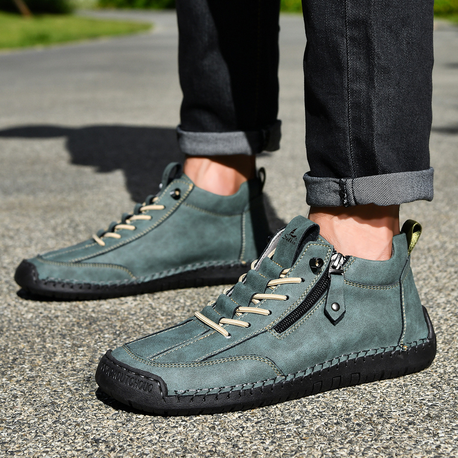 ROUSSEL PARIS | CHAUSSURES EN NABUK AVEC ZIP POUR HOMME
