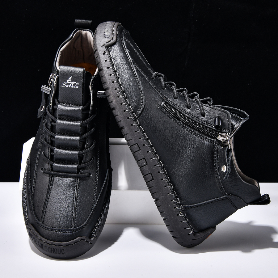 ROUSSEL PARIS | CHAUSSURES EN NABUK AVEC ZIP POUR HOMME