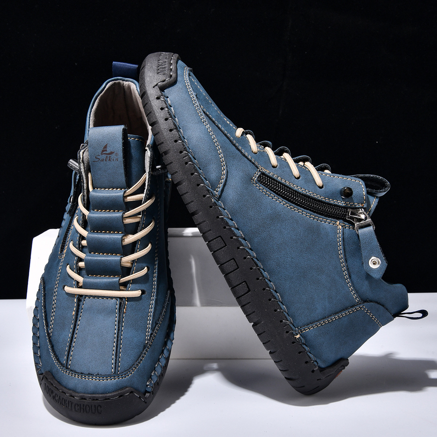 ROUSSEL PARIS | CHAUSSURES EN NABUK AVEC ZIP POUR HOMME