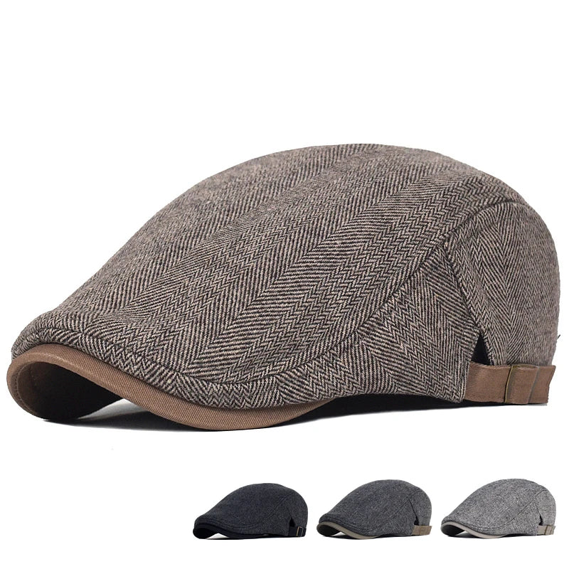 ROUSSEL PARIS | CASQUETTE À MOTIF CHEVRON POUR HOMME