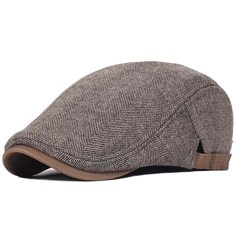 ROUSSEL PARIS | CASQUETTE À MOTIF CHEVRON POUR HOMME