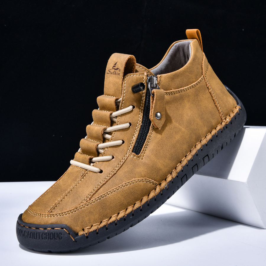 ROUSSEL PARIS | CHAUSSURES EN NABUK AVEC ZIP POUR HOMME