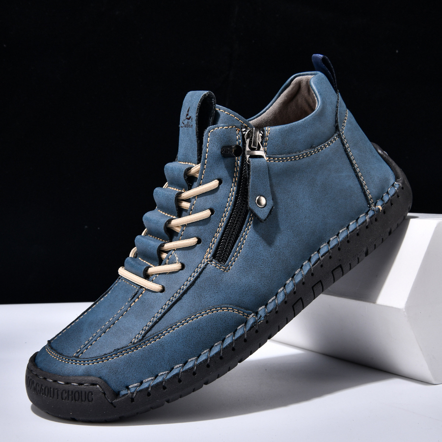 ROUSSEL PARIS | CHAUSSURES EN NABUK AVEC ZIP POUR HOMME