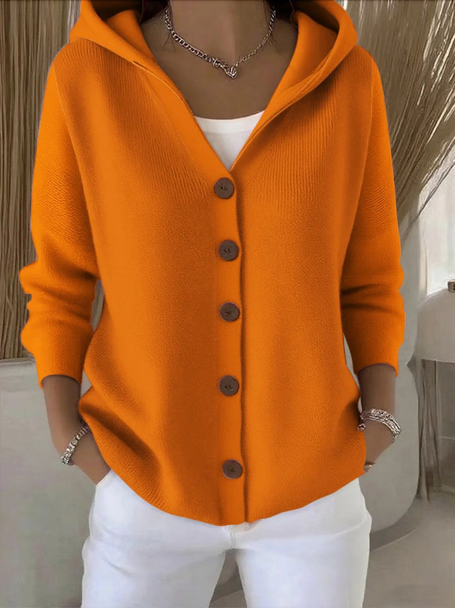 ROUSSEL PARIS | Cardigan à Capuche Boutonné