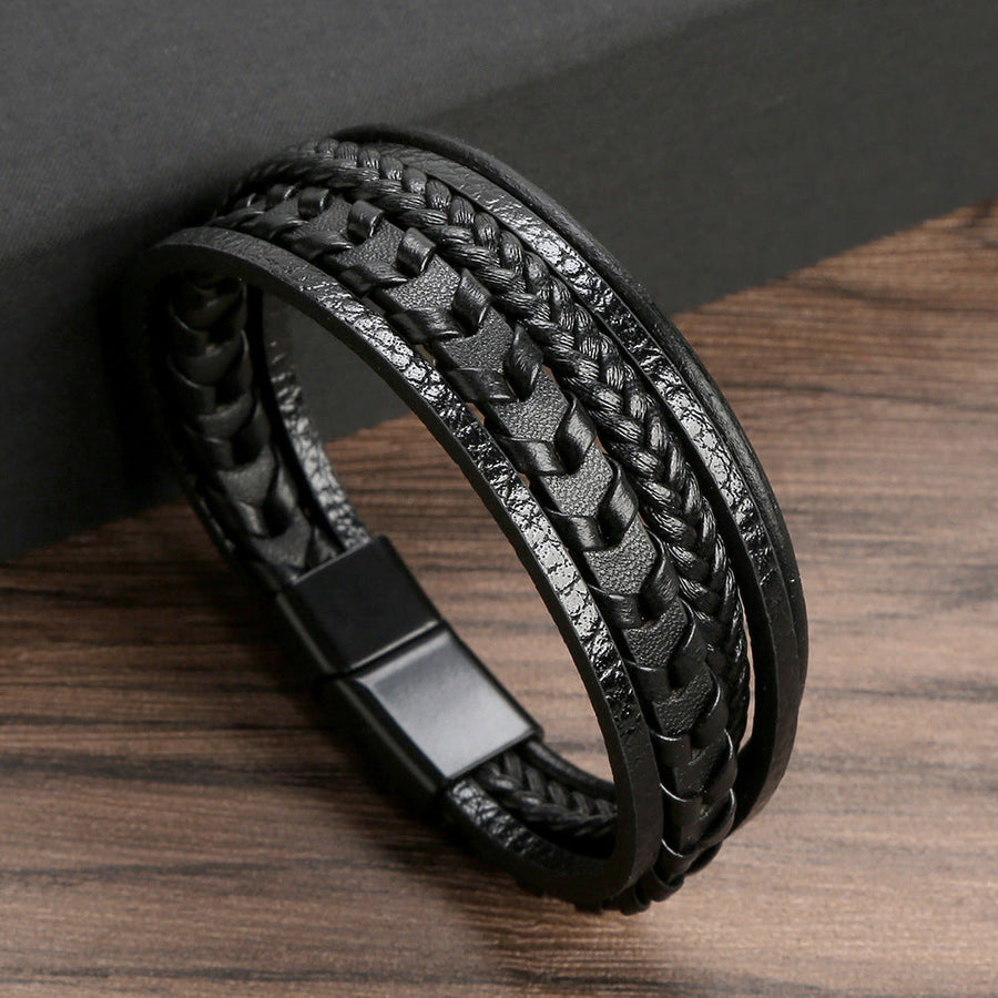 ROUSSEL PARIS | BRACELET HOMME EN CUIR DE LUXE
