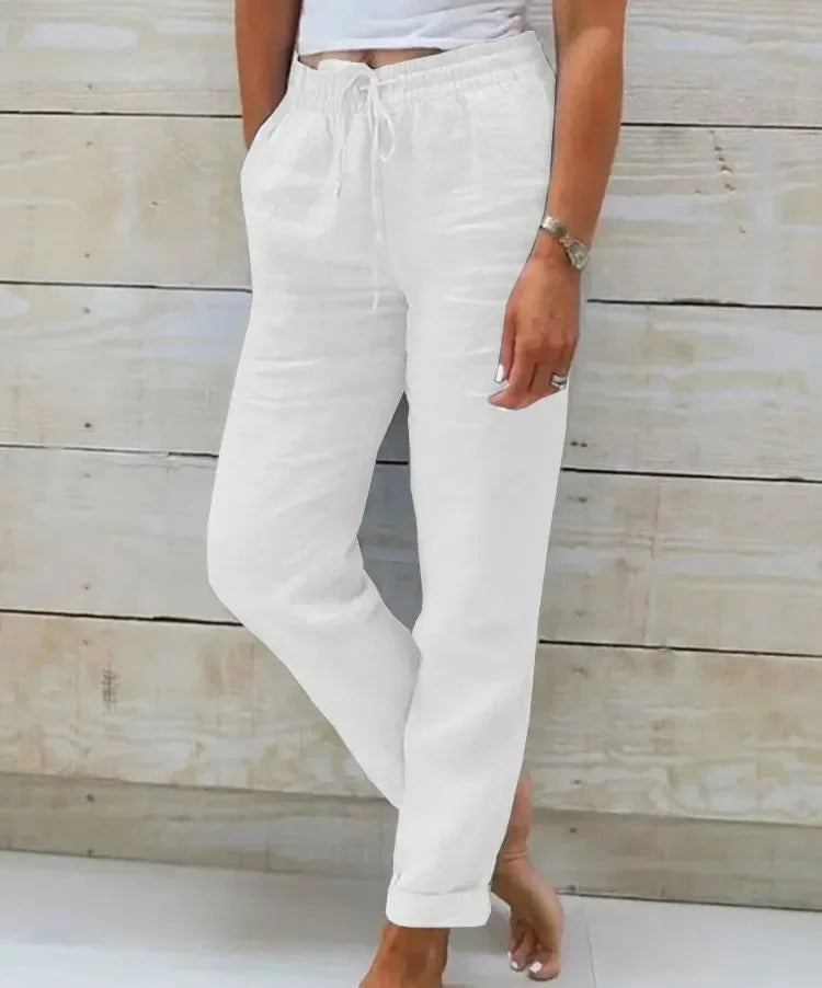 ROUSSEL PARIS | PANTALON TAILLE D'ÉTÉ POUR FEMME