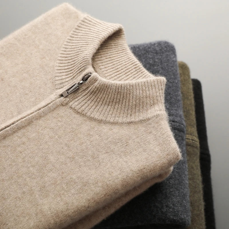 ROUSSEL PARIS | GILET DE LUXE EN LAINE DE CACHEMIRE PREMIUM