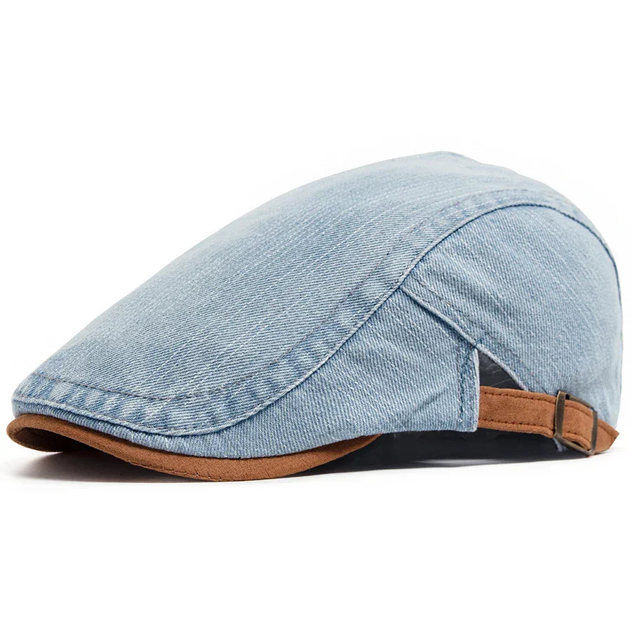 ROUSSEL PARIS | CASQUETTE EN DENIM POUR HOMMES