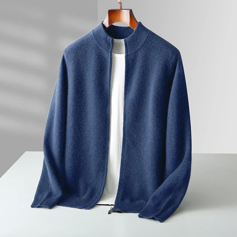 ROUSSEL PARIS | GILET DE LUXE EN LAINE DE CACHEMIRE PREMIUM