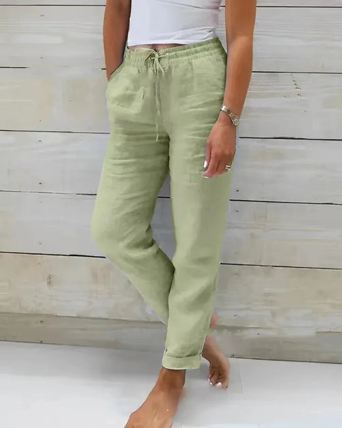 ROUSSEL PARIS | PANTALON TAILLE D'ÉTÉ POUR FEMME