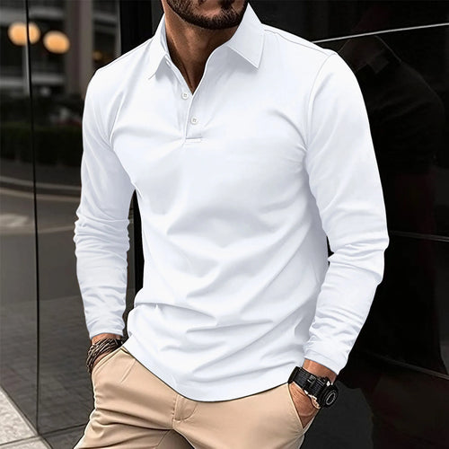 ROUSSEL PARIS | POLO CLASSICA À MANCHES LONGUES POUR HOMME