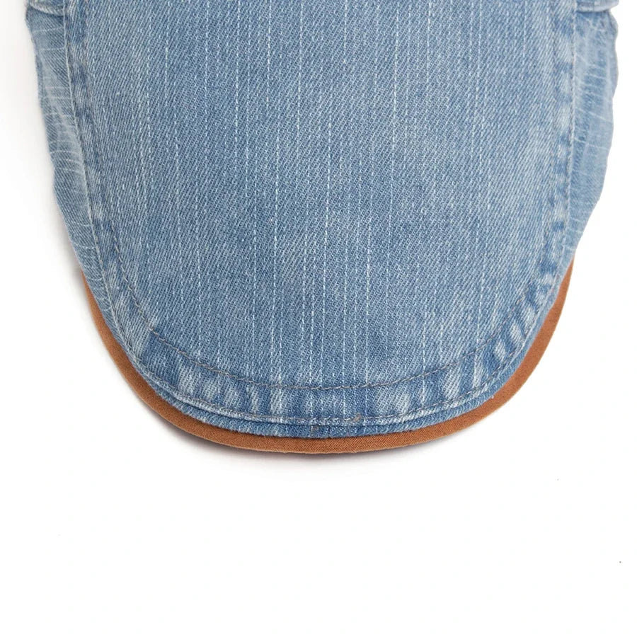 ROUSSEL PARIS | CASQUETTE EN DENIM POUR HOMMES