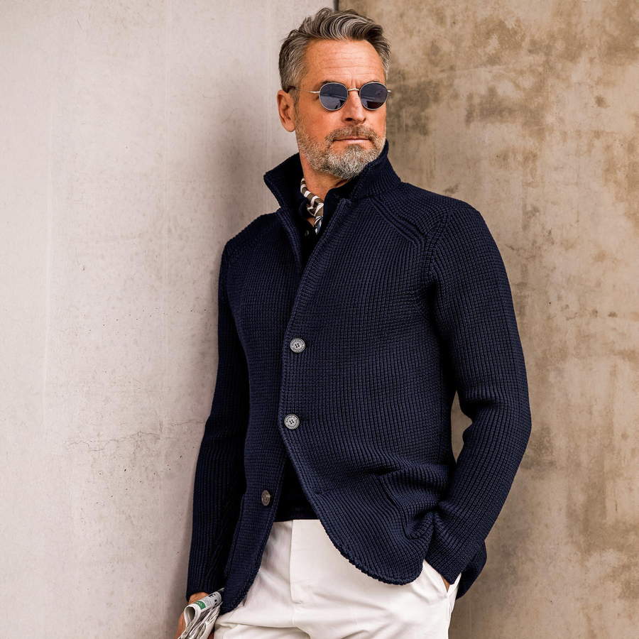 ROUSSEL PARIS | CARDIGAN EN MAILLE INTEMPORELLE