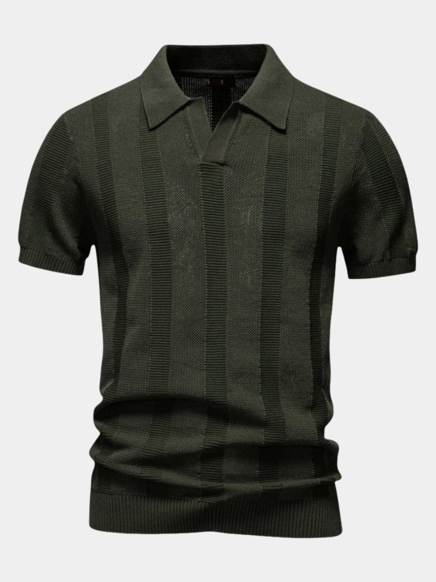 ROUSSEL PARIS | POLO EN MAILLE ÉLEVÉE