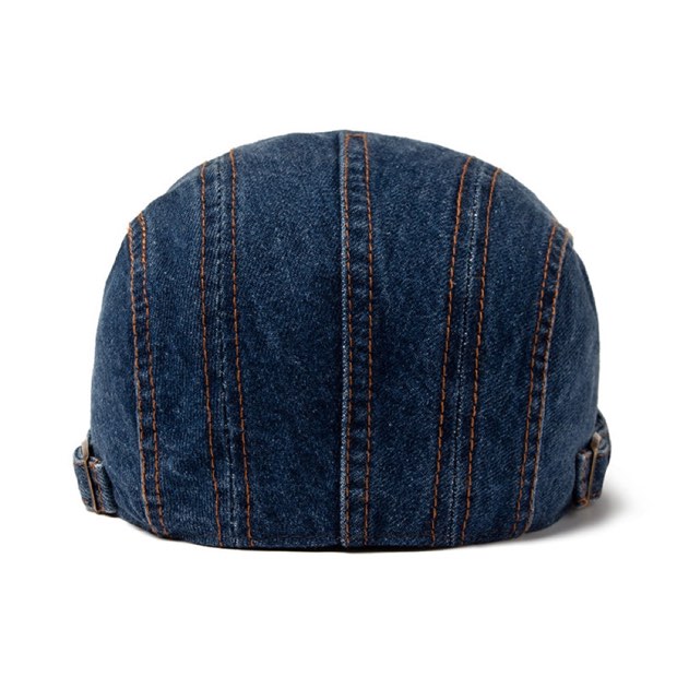 ROUSSEL PARIS | Casquette en denim surpiqué