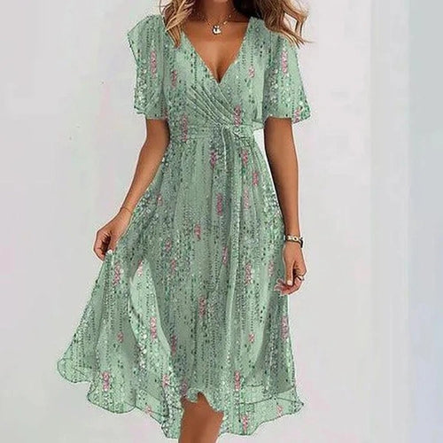 ROUSSEL PARIS | ROBE ÉLÉGANTE RAYONNANTE POUR FEMMES