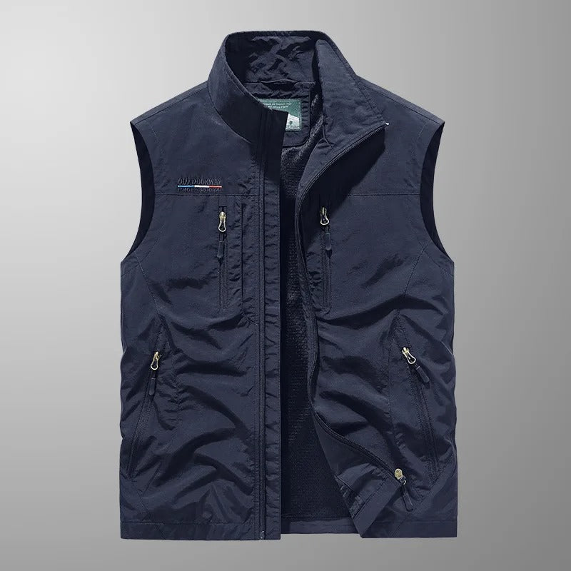 ROUSSEL PARIS | Gilet de Charge Respirant avec Multiples Poches
