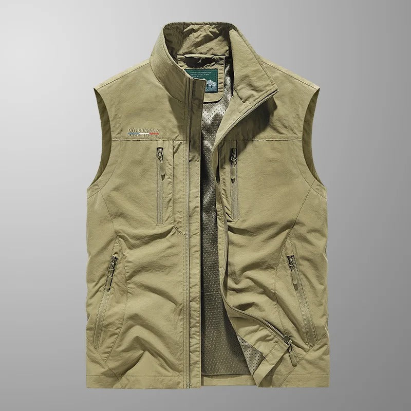 ROUSSEL PARIS | Gilet de Charge Respirant avec Multiples Poches