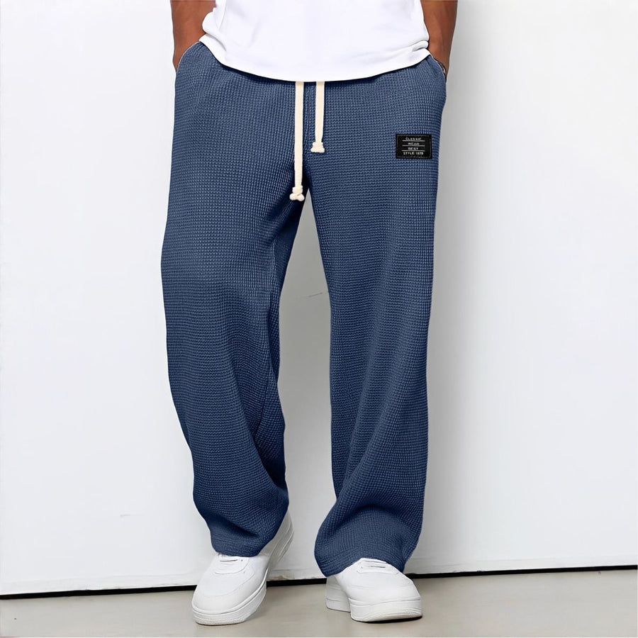 ROUSSEL PARIS | Pantalon Homme Confortable Coupe Ample et Ceinture Ajustable
