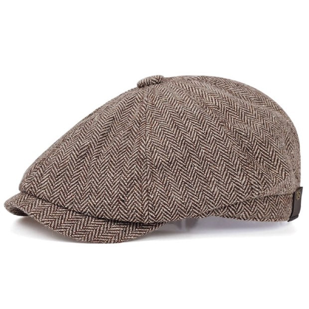 ROUSSEL PARIS | Casquette en laine à chevrons