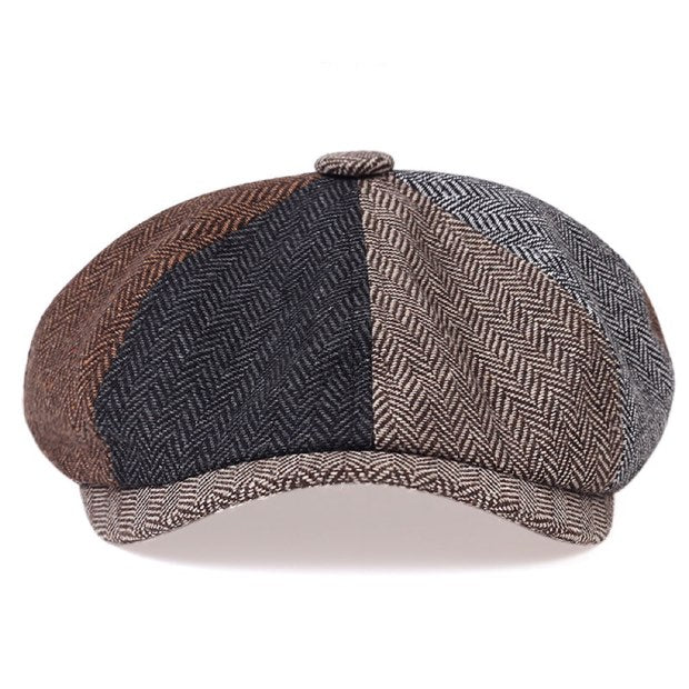 ROUSSEL PARIS | Casquette en laine à chevrons
