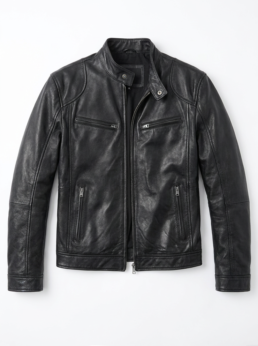 ROUSSEL PARIS | Veste en cuir décontractée