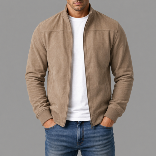 ROUSSEL PARIS | Veste en daim façonnée à la main