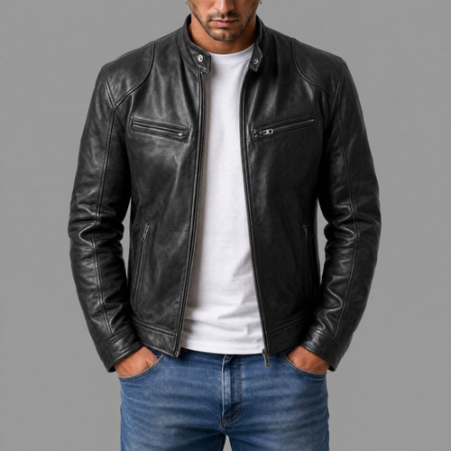 ROUSSEL PARIS | Veste en cuir décontractée