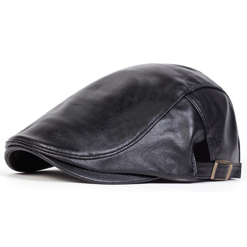 ROUSSEL PARIS | Casquette plate en cuir