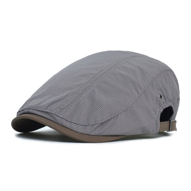 ROUSSEL PARIS | Casquette en coton à fines rayures